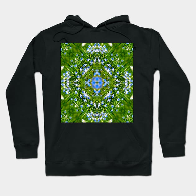 Perfume pattern that purifies your heart. Hoodie by PatternFlower